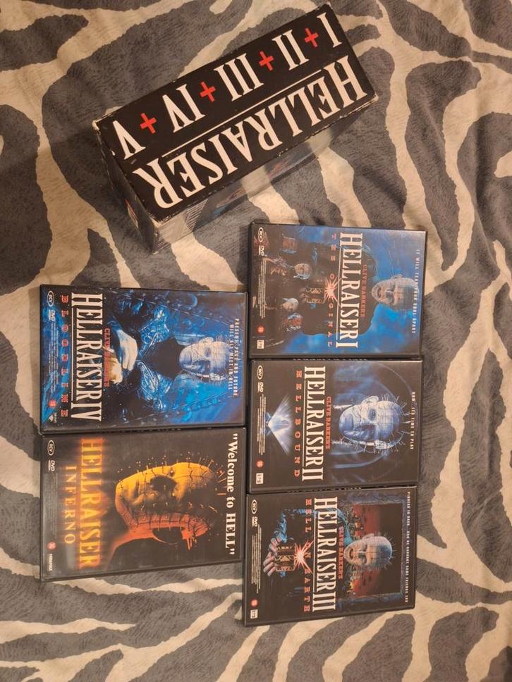 Hellraiser DVD Box Set - Films 1 t/m 5, Cd's en Dvd's, Dvd's | Overige Dvd's, Ophalen
