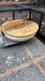 Salontafel, Huis en Inrichting, Tafels | Salontafels, Ophalen, Rond, 50 tot 100 cm, Minder dan 50 cm