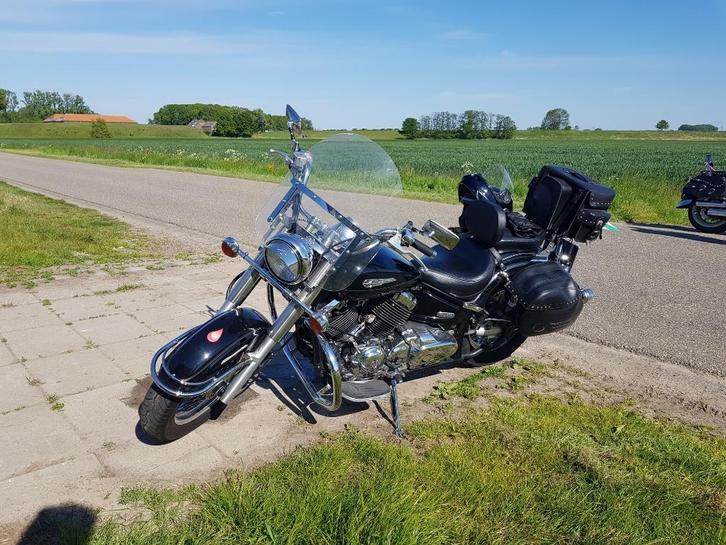 Yamaha XVS 650 cc, Motoren, Motoren | Yamaha, Particulier, Chopper, 12 t/m 35 kW, 2 cilinders, Motorrijbewijs A, Cardan-aandrijving
