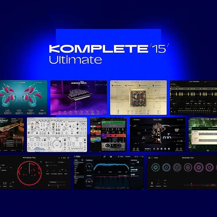 Native Instruments Komplete 15 Ultimate, Computers en Software, Audio-software, Nieuw, Windows, Ophalen of Verzenden