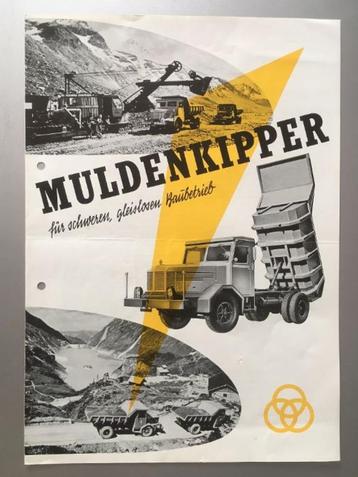 folder krupp muldenkipper beschikbaar voor biedingen