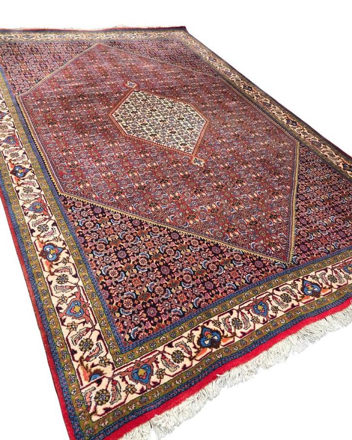 Perzisch tapijt Bidjar 300x205 wollen vloerkleed Iran, Huis en Inrichting, Stoffering | Tapijten en Kleden, Gebruikt, 200 cm of meer