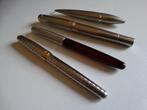 4 vintage pennen waaronder 2x Parker, ook Sonnet, Verzamelen, Pennenverzamelingen, Verzenden, Gebruikt, Overige typen, Overige merken
