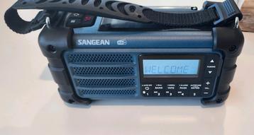 Sangean MMR-99DAB+ Ocean Blue noodradio met BT, lampen etc.