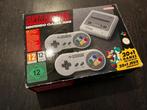 Classic mini SNES, Spelcomputers en Games, Spelcomputers | Nintendo Super NES, Ophalen, Zo goed als nieuw, Met 2 controllers