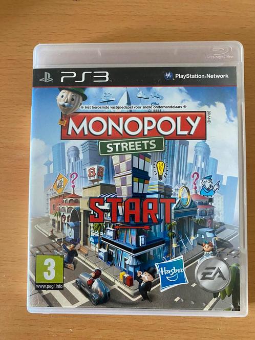 Monopoly streets, Spelcomputers en Games, Games | Sony PlayStation 3, Zo goed als nieuw, Puzzel en Educatief, 3 spelers of meer