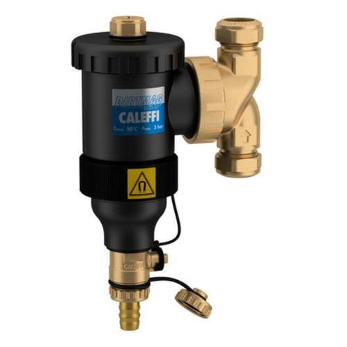 Caleffi 5453 Dirtmag vuilafscheider 22mm knel 545302 € 81,95, Doe-het-zelf en Verbouw, Verwarming en Radiatoren, Nieuw, Overige typen