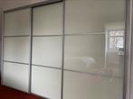 3 glazen schuifdeuren met metalen lijst, Huis en Inrichting, 200 cm of meer, 150 tot 200 cm, Gebruikt, Ophalen