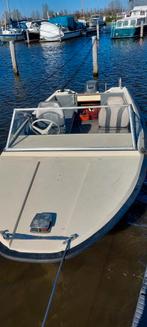 Speedboot met 15 pk Yamaha, Watersport en Boten, Speedboten, Minder dan 70 pk, Benzine, Buitenboordmotor, Polyester