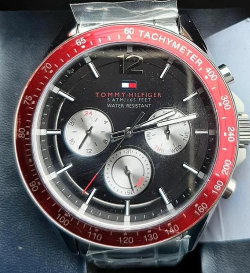 Herenhorloge van Tommy Hilfiger, Sieraden, Tassen en Uiterlijk, Horloges | Heren, Nieuw, Overige merken, Staal, Staal, Ophalen of Verzenden