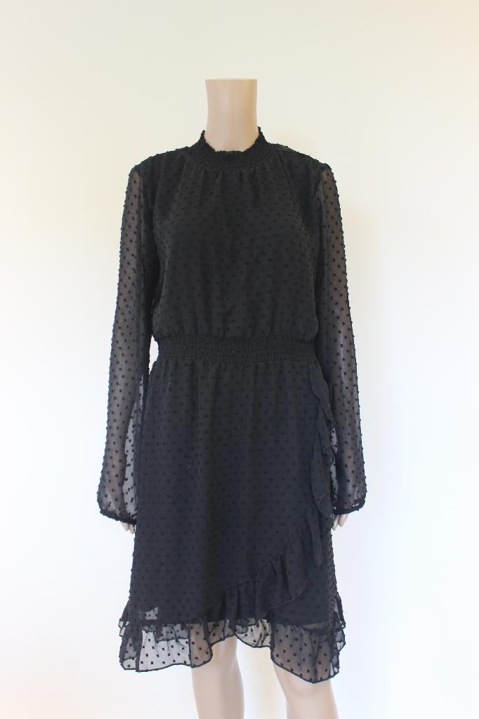 Party Collection zwarte jurk maat L 38/40/42, Kleding | Dames, Jurken, Zo goed als nieuw, Maat 38/40 (M), Zwart, Boven de knie