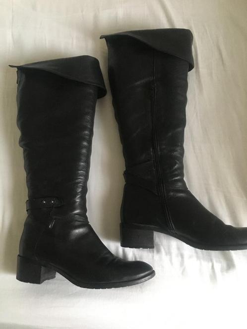 Cypres zwarte hoge zacht leren laarzen maat 38, Kleding | Dames, Schoenen, Gedragen, Hoge laarzen, Zwart, Verzenden