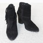 Mooie Suede Invito Franje Laarsjes (Maat 39) s14 € 30,-, Kleding | Dames, Schoenen, Zwart, Lage of Enkellaarzen, Ophalen of Verzenden