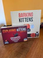 Exploding Kittens + Barking Kittens uitbreiding – NIEUW, Ophalen, Zo goed als nieuw