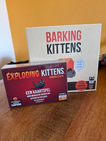 Exploding Kittens + Barking Kittens uitbreiding – NIEUW beschikbaar voor biedingen