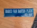Marco van Basten Plein Amsterdam emaille bord geen shirt, Verzamelen, Ophalen, Nieuw