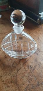 Kristallen parfumflesje karaffen RCR Italië  model Bari, Antiek en Kunst, Antiek | Glas en Kristal, Ophalen of Verzenden