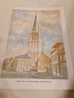 Aquarel Doesburg / Elst door Leen Molendijk, Antiek en Kunst, Ophalen of Verzenden