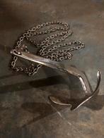 RVS  Bruce  anker 10kg + ketting 4 m rvs, Watersport en Boten, Ophalen of Verzenden, Gebruikt, Ankeren en Afmeren, Zeilboot of Motorboot