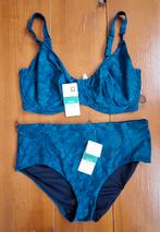Femilet nieuwe blauwe blader bikini G-cup 85G G85, slip 46, Blauw, Nieuw, Ophalen of Verzenden, Bikini