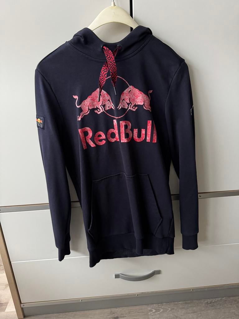 Puma RedBull hoodie, Ophalen of Verzenden, Zo goed als nieuw, Maat 48/50 (M), Blauw