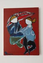 Onder de parasol., Ophalen of Verzenden