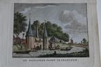 FRANEKER DONJUMER POORT FRIESLAND Kopergravure Bulthuis GW3, Antiek en Kunst, Verzenden