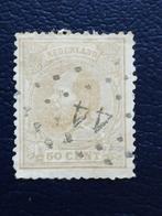 nvph 27 Kon. W3 met puntstempel 44, Ophalen of Verzenden, T/m 1940, Gestempeld