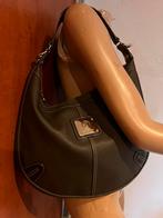 BOGNER tas met embleem origineel ZGAN bruingroen, G, Schoudertasje, G, Ophalen of Verzenden