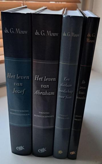 Preekboeken ds. G. Mouw beschikbaar voor biedingen