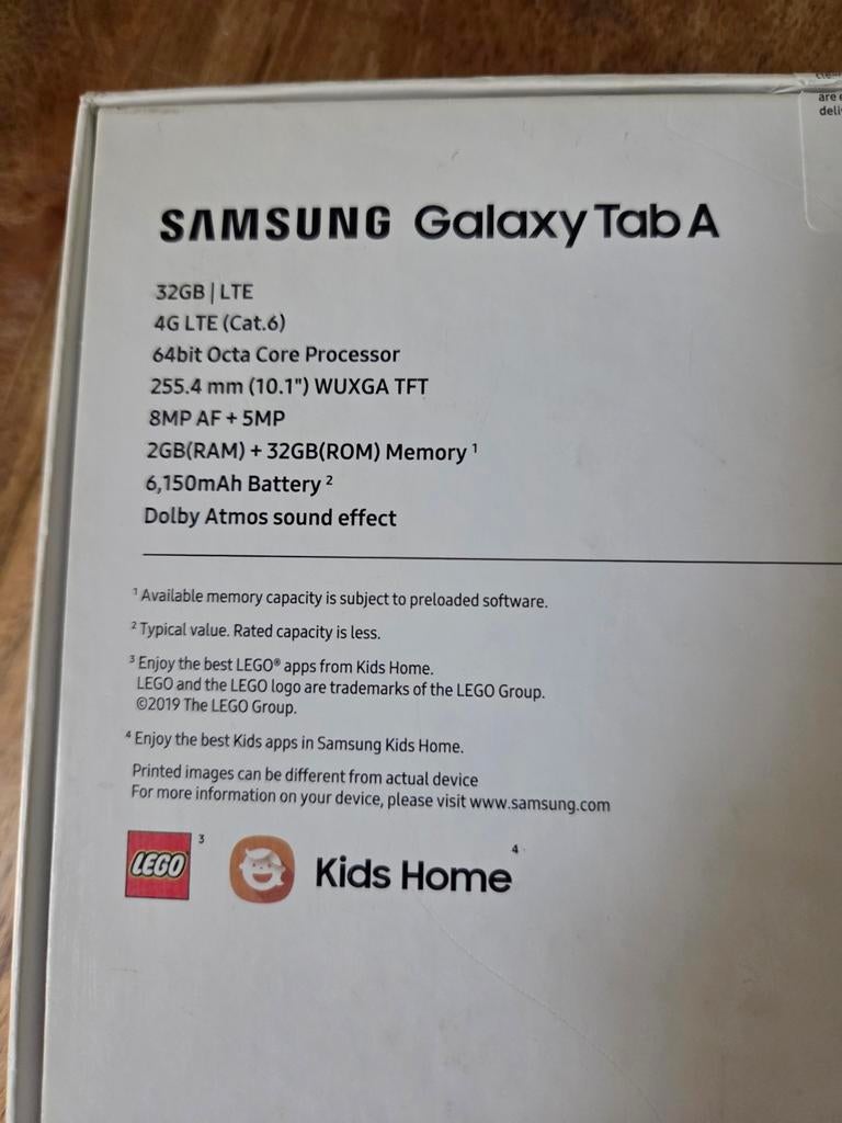 Samsung galaxy tab a, Computers en Software, Android Tablets, 32 GB, Samsung, Wi-Fi en Mobiel internet, Ophalen