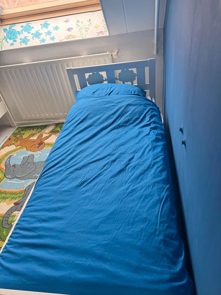Ikea Kritter Peuterbed, Kinderen en Baby's, Kinderkamer | Bedden, Gebruikt, Minder dan 140 cm, 70 tot 85 cm, Lattenbodem, Ophalen of Verzenden