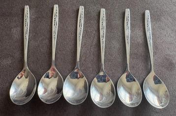 6 vintage theelepetjes, Gero Zilmeta, 521, motief: takje beschikbaar voor biedingen