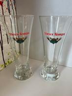Vieux Temps bierglazen set van 2 glazen, Ophalen of Verzenden, Nieuw, Glas of Glazen, Overige merken