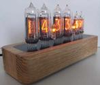 Handgemaakte Unieke Nixie-Klok – Tijdloos Retro-Design, Huis en Inrichting, Woonaccessoires | Klokken, Verzenden, Nieuw, Digitaal