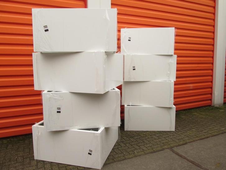 metalen plantenbakken prijs op aanvraag., Tuin en Terras, Bloembakken en Plantenbakken, Nieuw, Metaal, Balkon, Tuin, 60 cm of meer