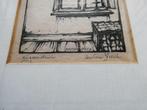 Anton Pieck houtsnede Felix Timmermans Begijnhof Lier België, Ophalen of Verzenden