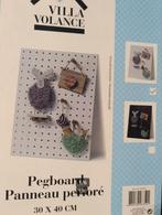 Pegboard met 5 pinnen nieuw zilver of zwart memoboard, Overige typen, Nieuw, Ophalen of Verzenden