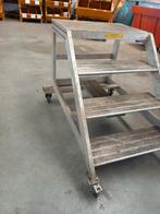 Aluminium Trap met Wielen, Doe-het-zelf en Verbouw, Steigers, Ophalen of Verzenden, Gebruikt, Overige typen, Minder dan 2 meter