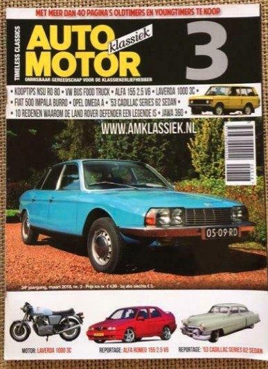 AMK: NSU Ro80, Alfa 155 3.2 V6, Jawa 360, VW T2, Boeken, Auto's | Folders en Tijdschriften, Zo goed als nieuw, Algemeen, Ophalen of Verzenden