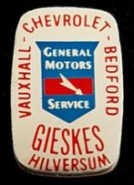 General Motors Gieskes Hilversum dealer speld, Verzamelen, Speldjes, Pins en Buttons, Verzenden, Nieuw, Transport, Speldje of Pin