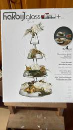 Decoratie glazen etagère/kerst boom, Huis en Inrichting, Woonaccessoires | Etagères, Ophalen, Nieuw