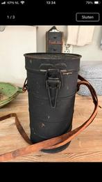 Oud Brandweer Gasmasker met Bus 1968, Ophalen of Verzenden, Overige soorten, Nederland, Overige typen