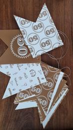 Slinger vlaggenlijn 50 jaar, Ophalen of Verzenden, Zo goed als nieuw, Versiering, Verjaardag