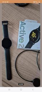 Samsung Galaxy Watch Active 2 - Zwart, Sieraden, Tassen en Uiterlijk, Smartwatches, Gebruikt, GPS, Zwart, Ophalen of Verzenden