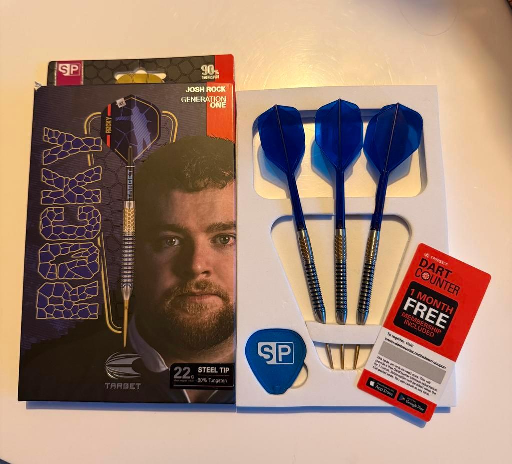 ≥ Target Josh Rock G1 Swiss Point 90% 22g — Darts — Marktplaats
