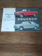 Peugeot 204 Cabriolet en Coupe 9 / 1968 8 pag., Boeken, Auto's | Folders en Tijdschriften, Peugeot, Zo goed als nieuw, Verzenden