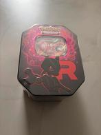 Pokémon TCG Team Rocket Tin - Mewtwo EX, Ophalen of Verzenden, Nieuw, Overige typen, Foil