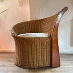 Retro rotan fauteuil, Ophalen, Zo goed als nieuw
