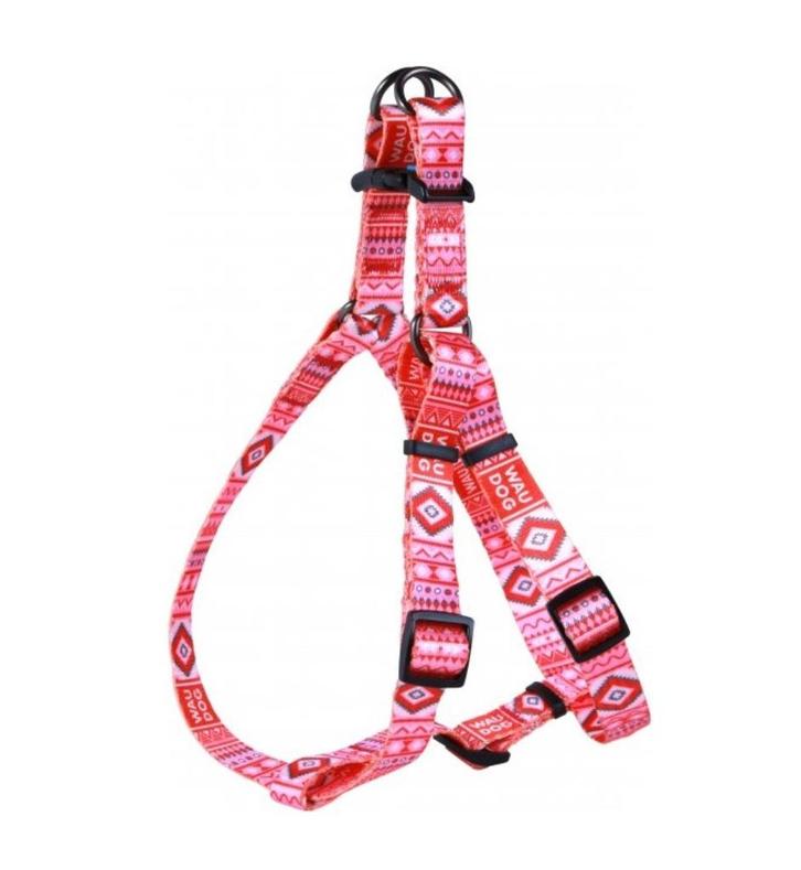 WAUDOG Ethno Harnas / Hondentuig Rood Borst 50-80 cm KOOPJE!, Dieren en Toebehoren, Honden-accessoires, Nieuw, Ophalen of Verzenden